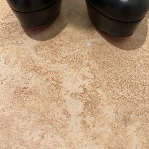 Studded Black Leather Boots - Picture 9 of 13